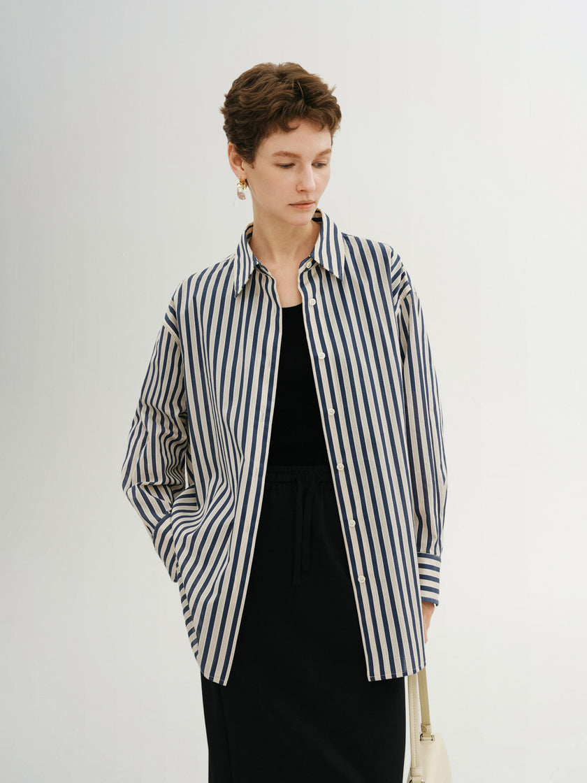 Chemise à rayures