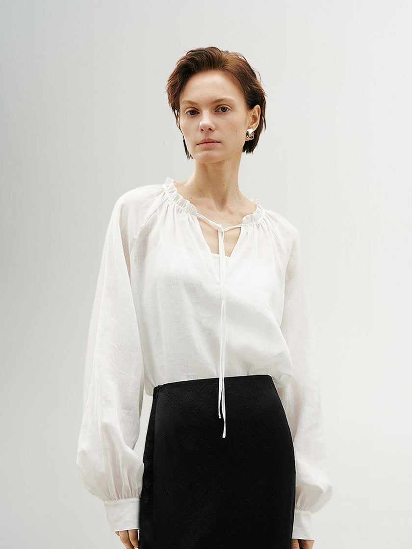 Blouse blanche