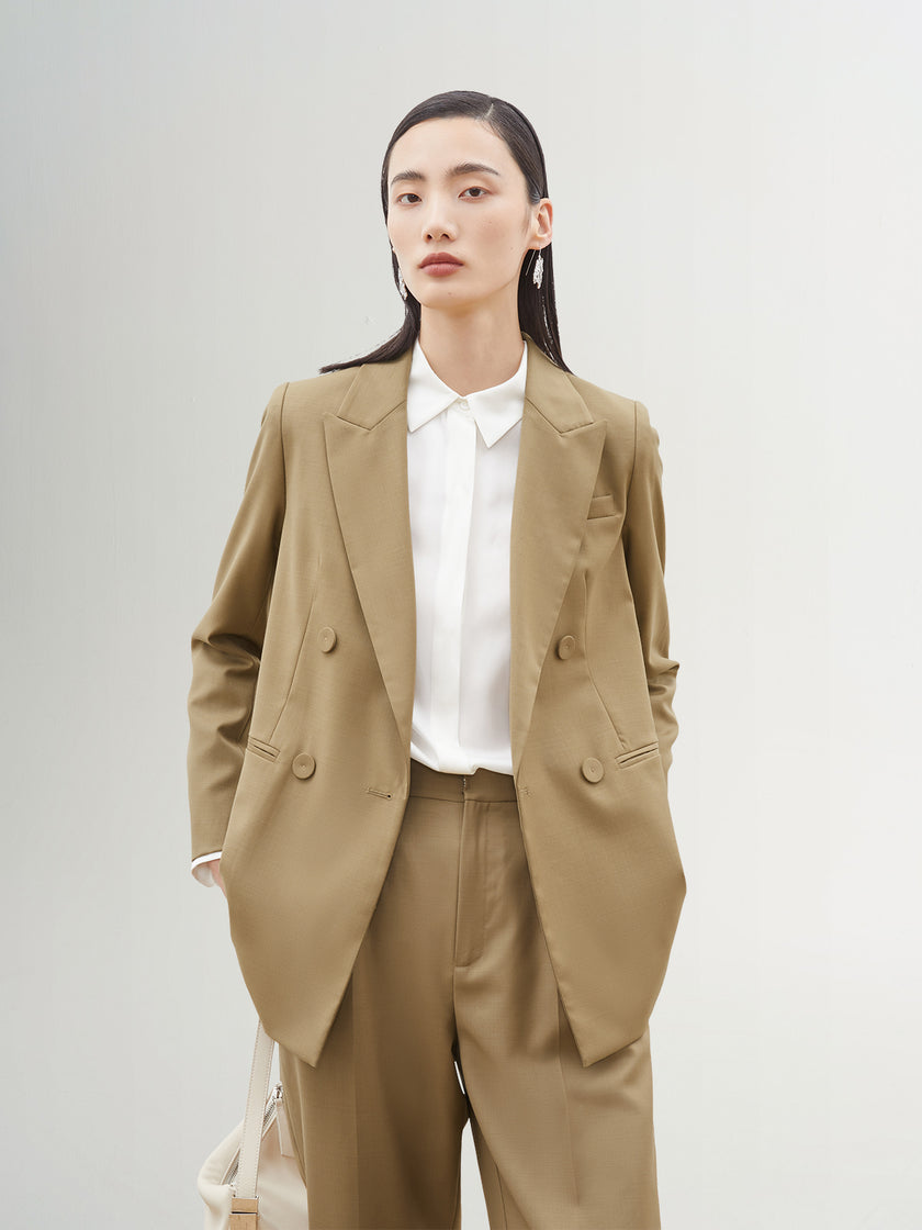 Brown blazer