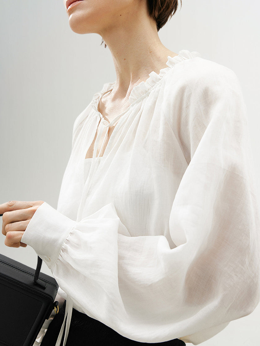 Blouse blanche