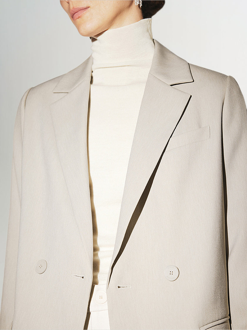 Blazer beige clair