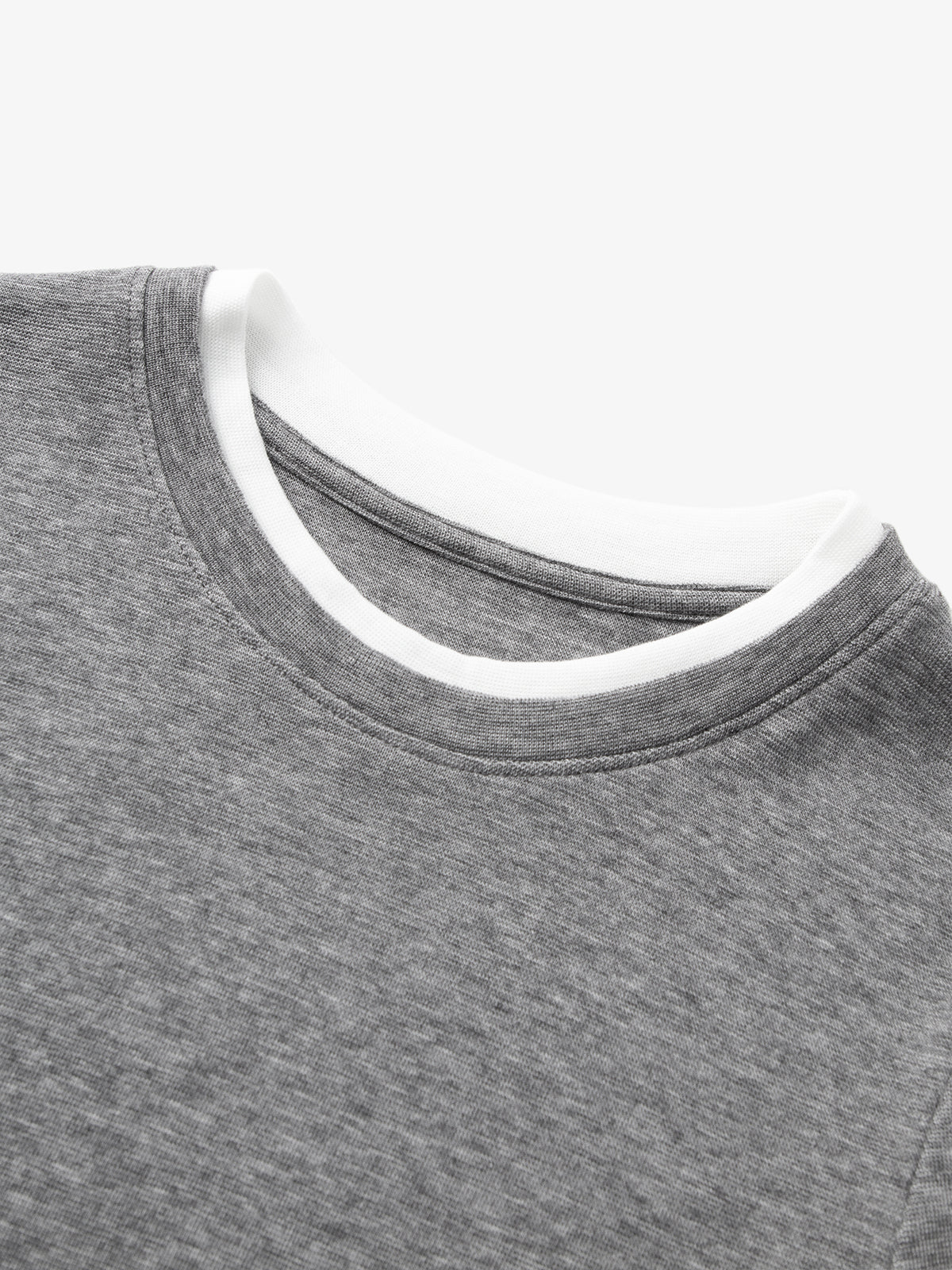 Double collar T-shirt