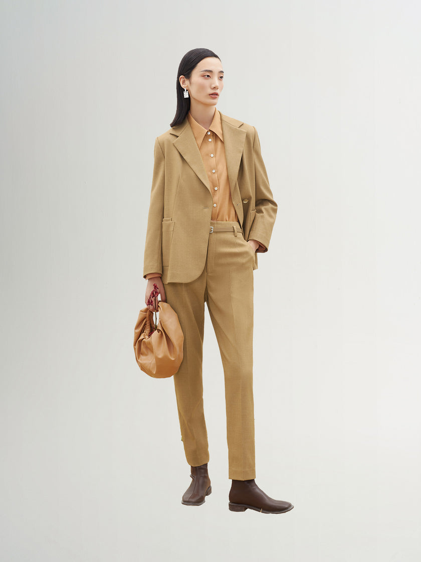Brown blazer