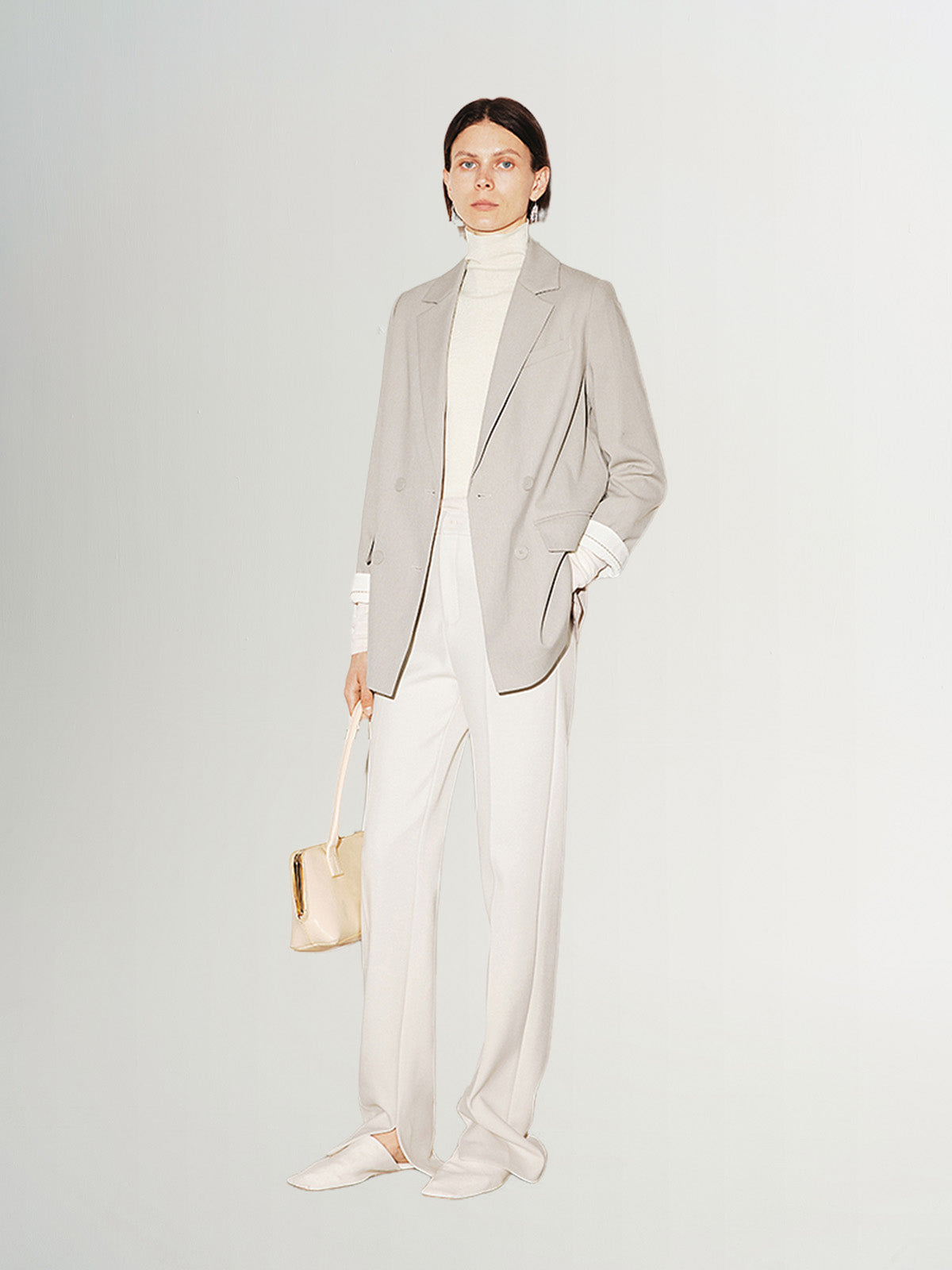 Blazer beige clair