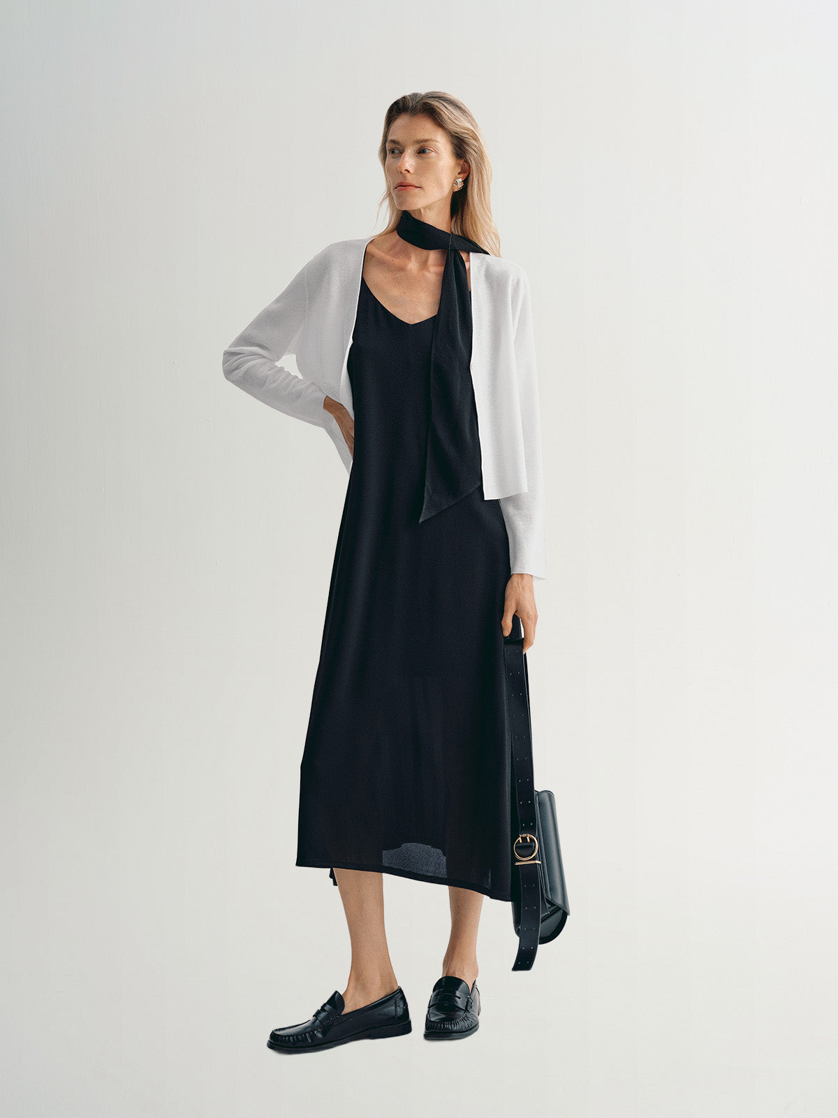 Gilet fin blanc