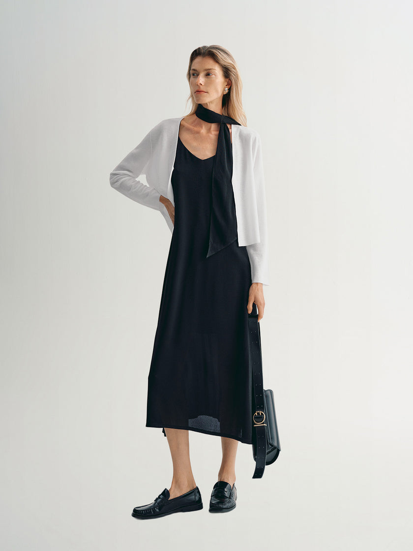 Gilet fin blanc