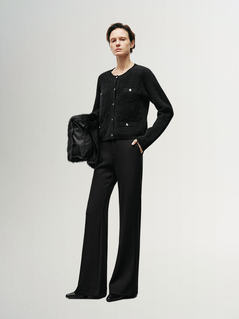 Women's Black Boot Cut Pants