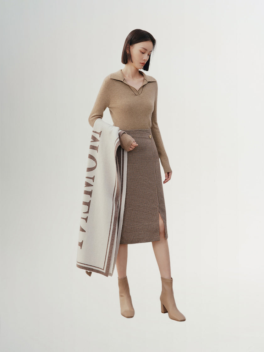 Tweed skirt