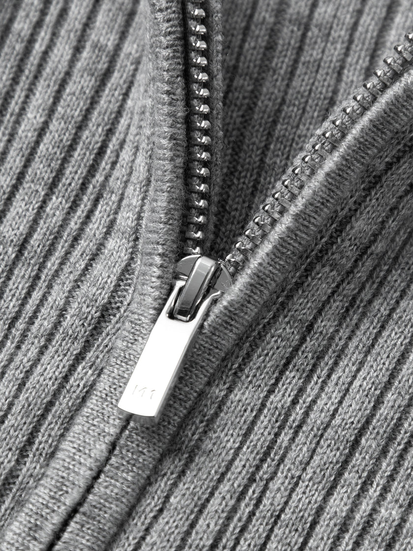 Knitted hoodie