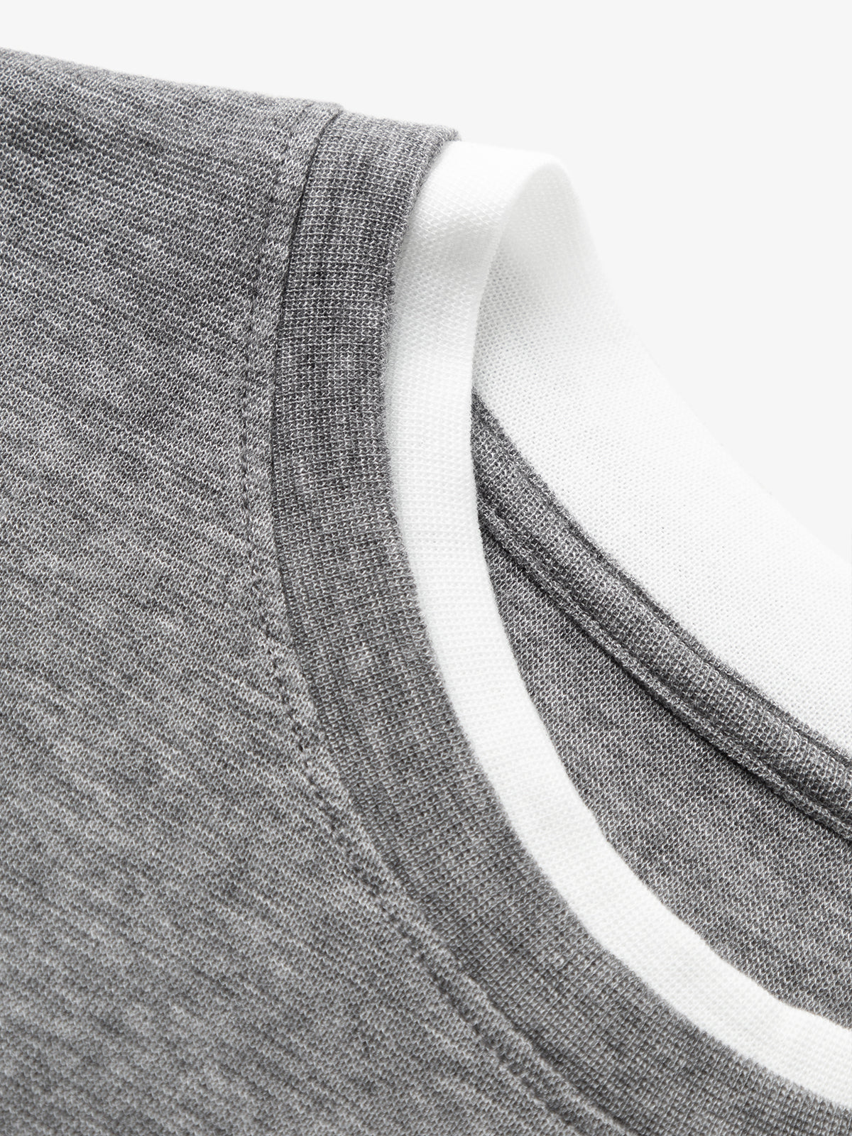Double collar T-shirt