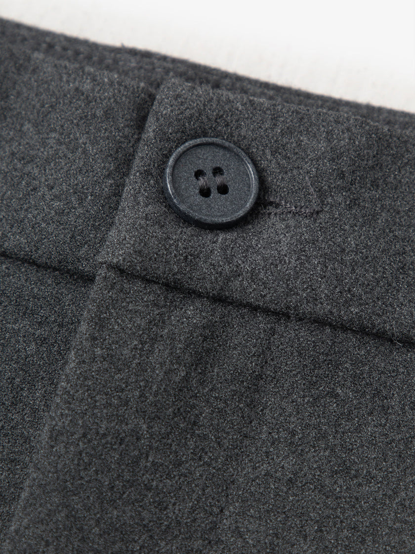 Dark gray wide leg pants