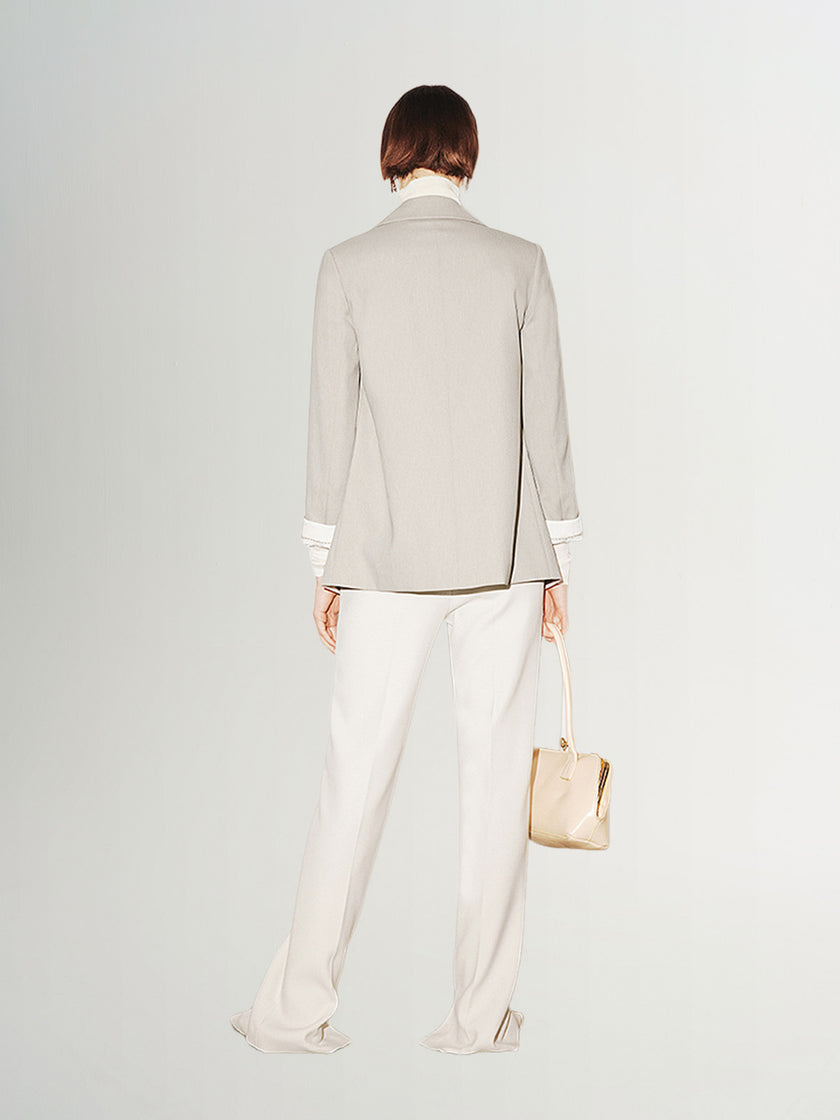 Blazer beige clair