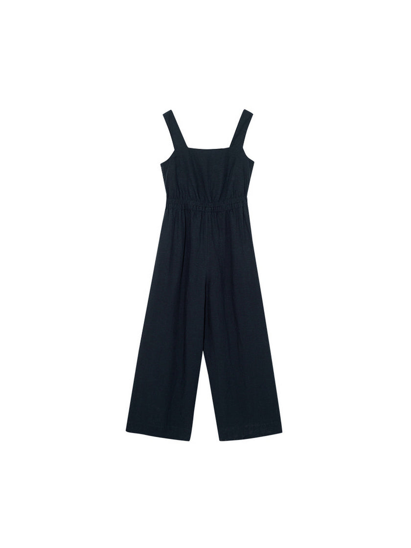 Blue jumpsuit