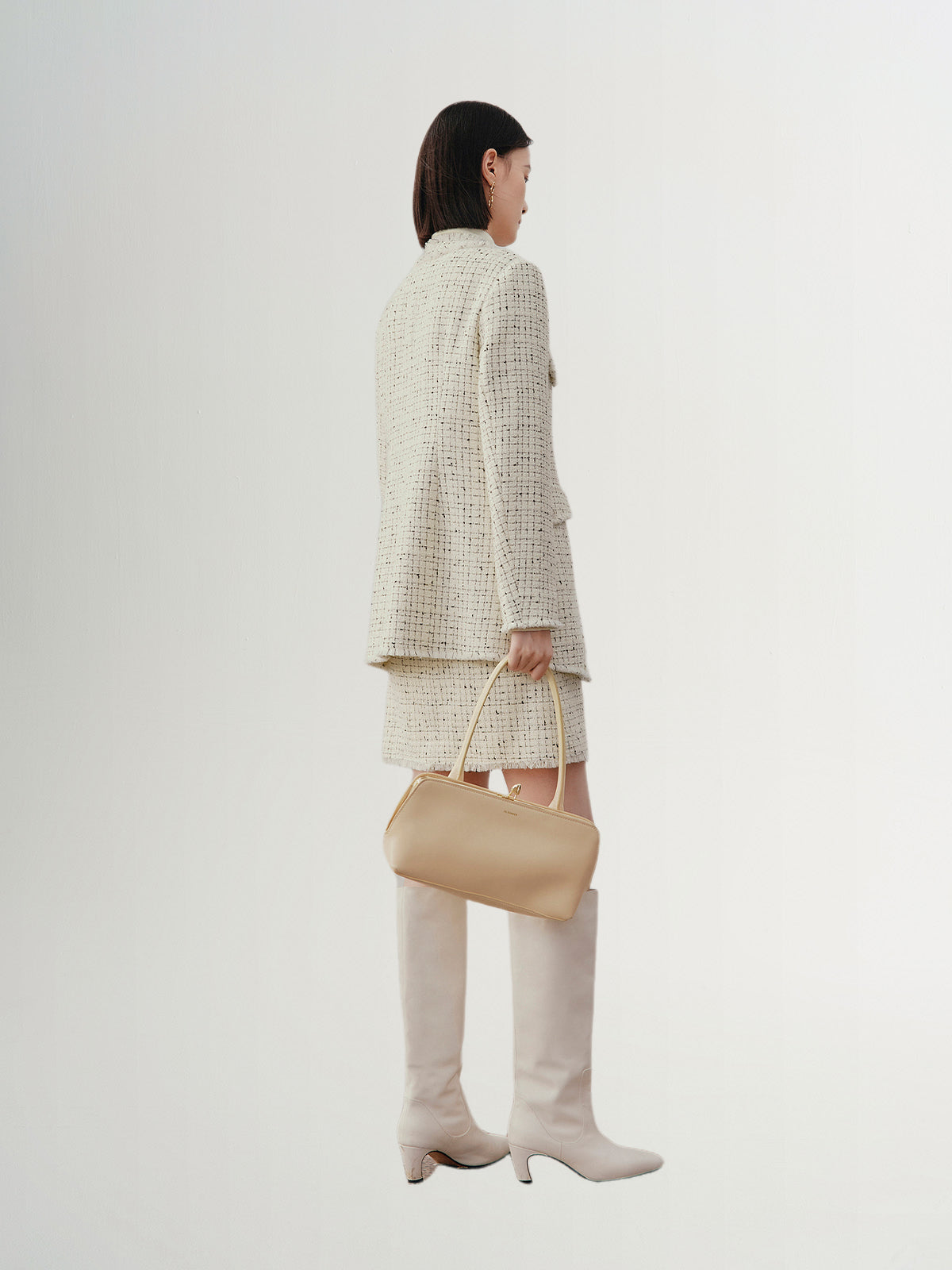 Long tweed jacket