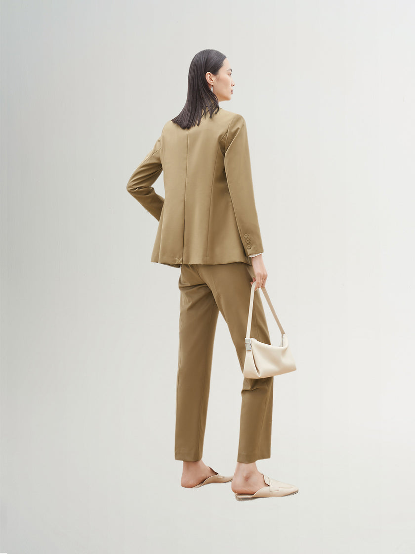 Brown blazer
