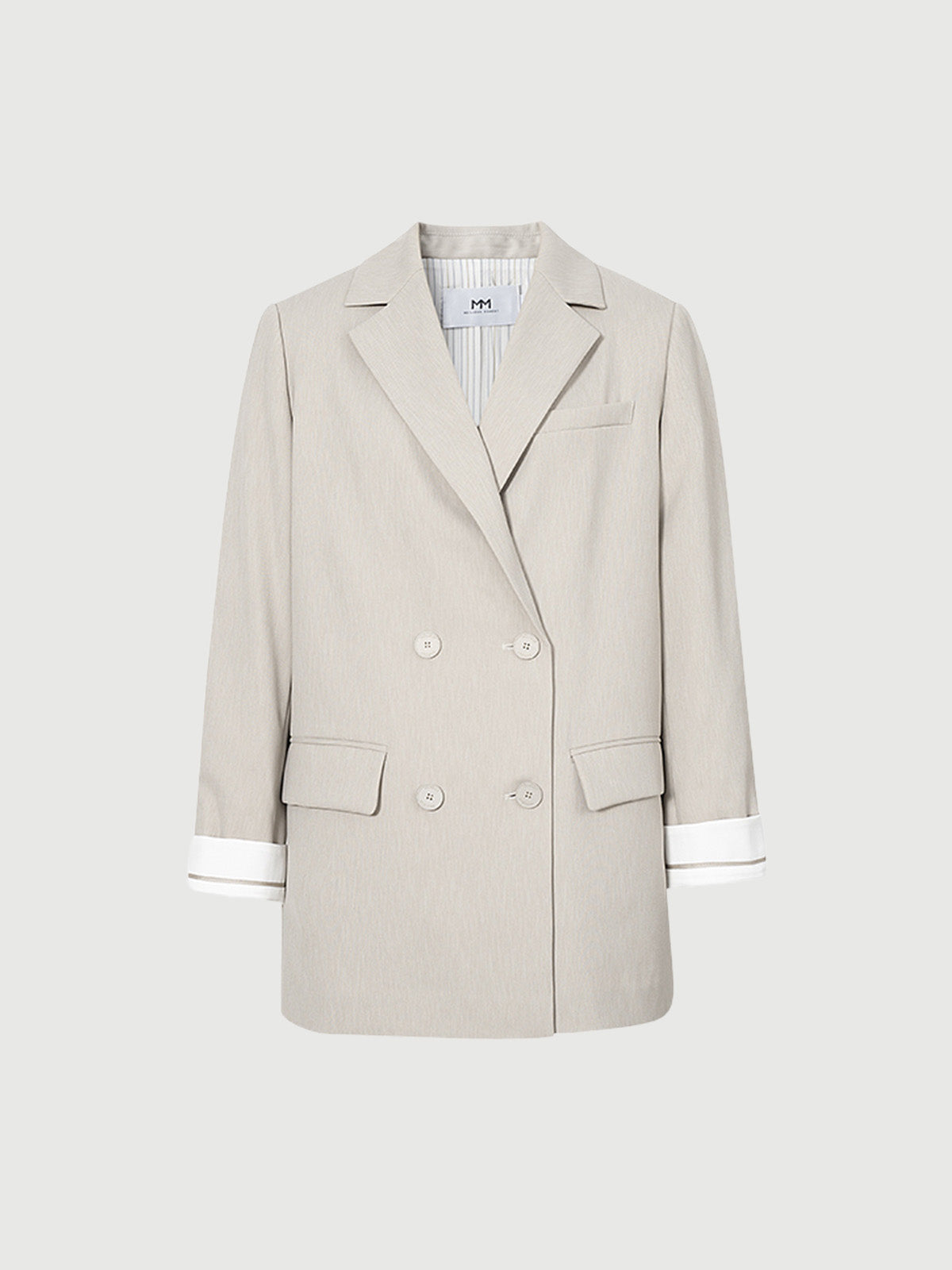 Blazer beige clair
