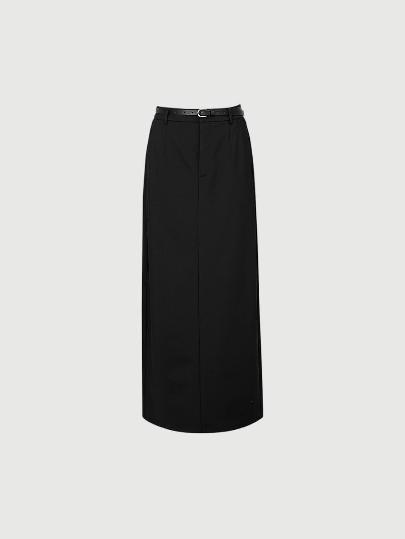 Long black skirt