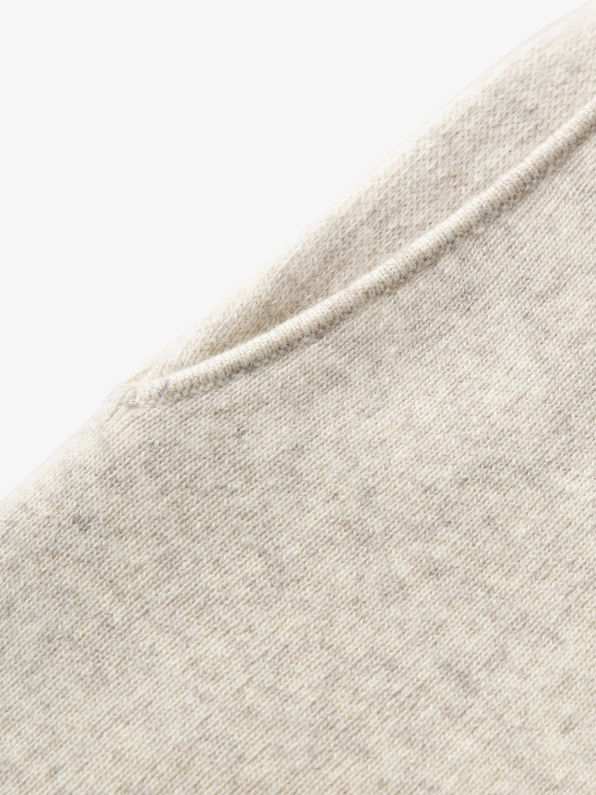 Knitted wool pants - Oatmeal color