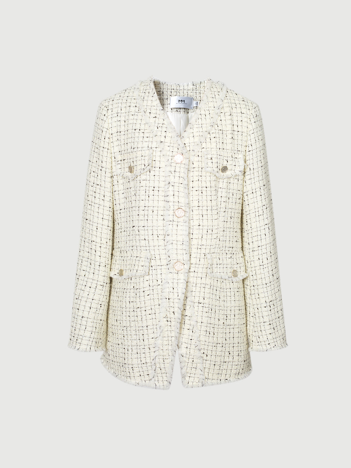 Long tweed jacket