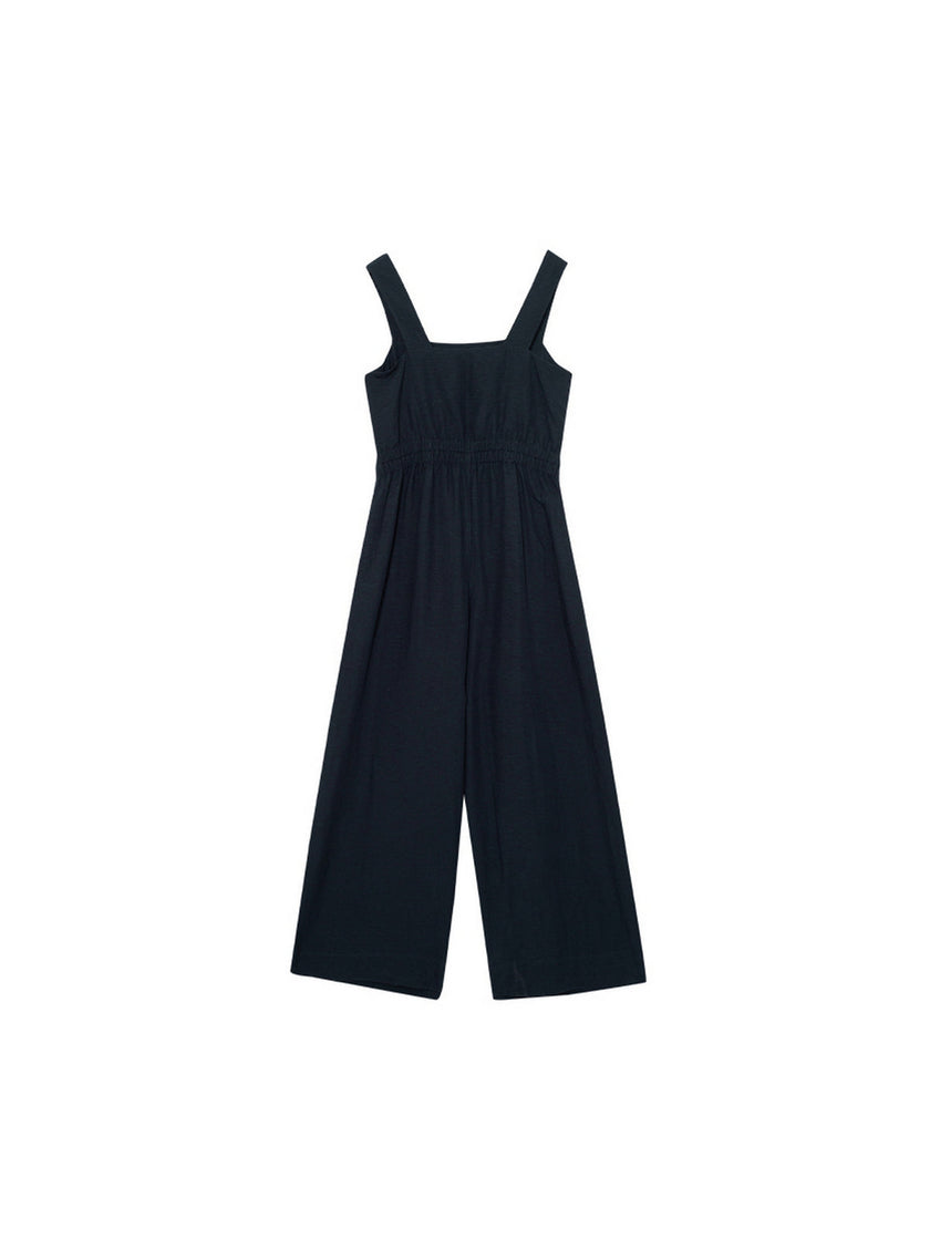 Blue jumpsuit