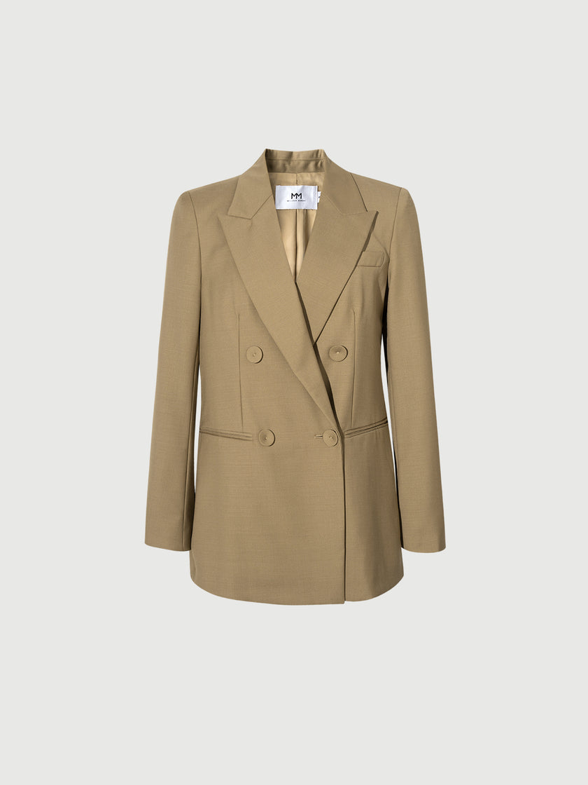 Brown blazer
