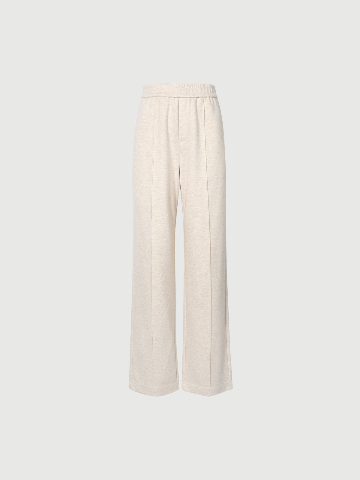 Beige wide pants