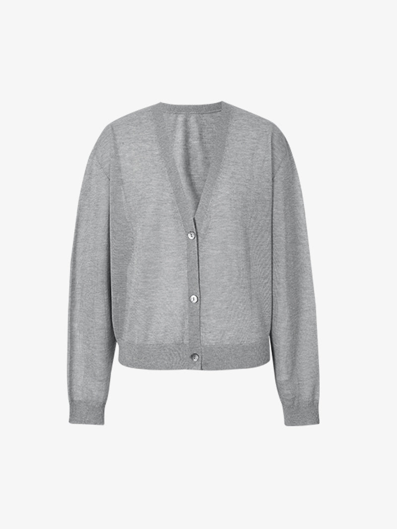 Thin gray vest