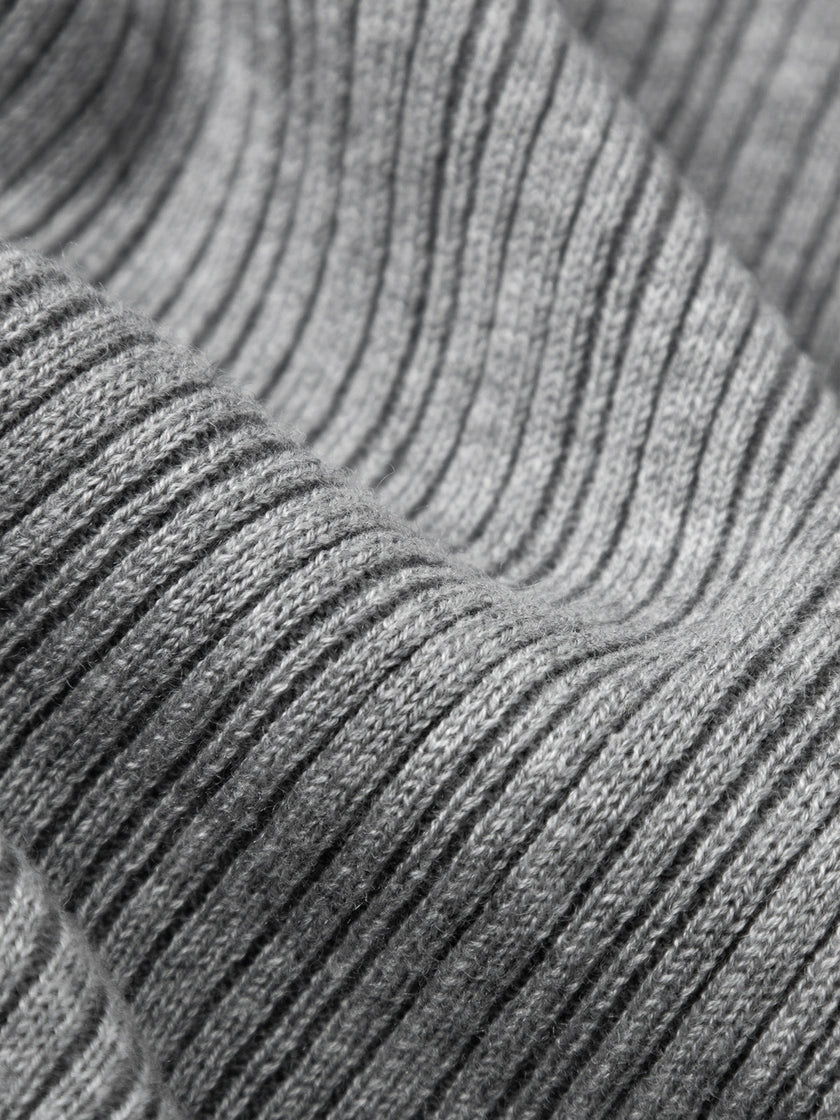 Knitted hoodie
