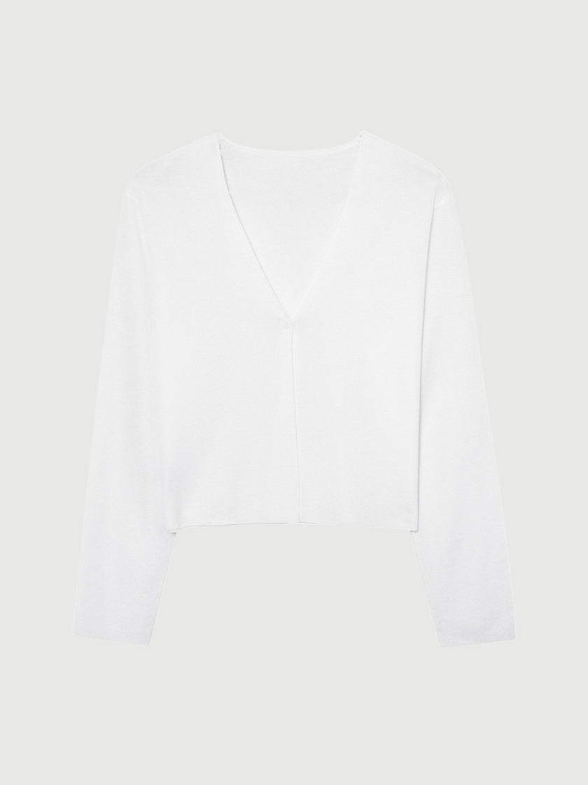 Gilet fin blanc