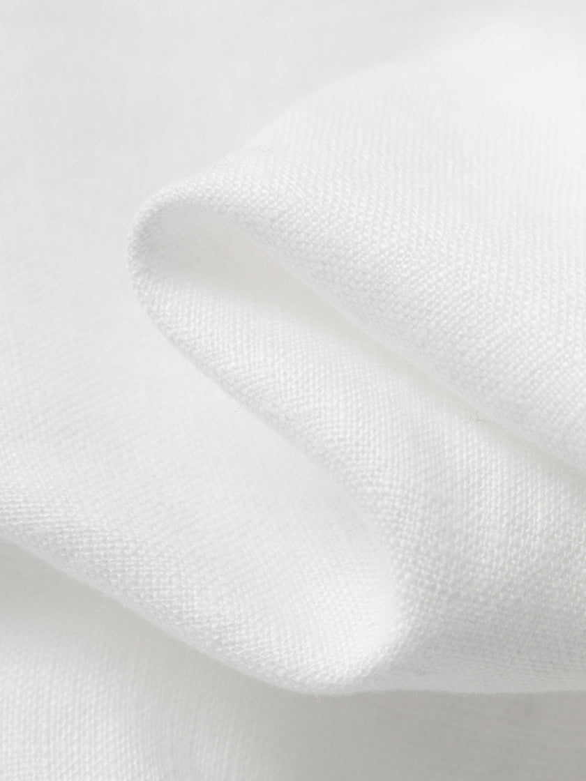 White linen blazer