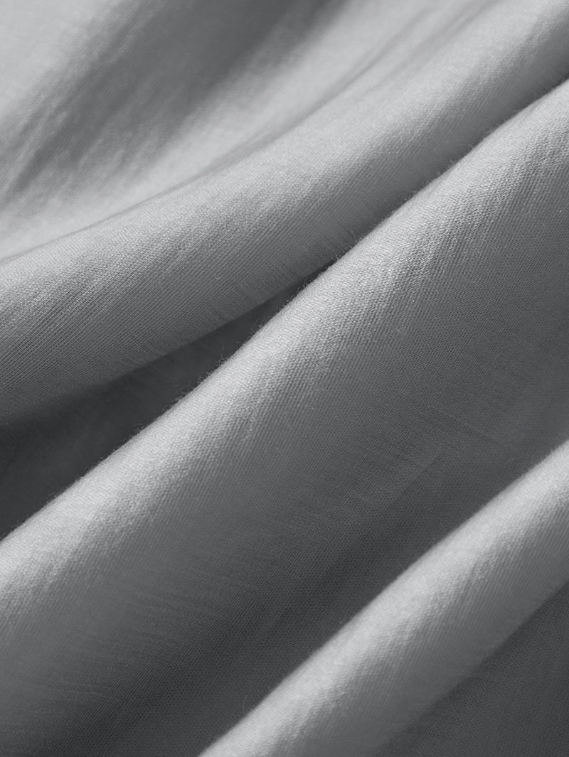 Chemise grise fluide