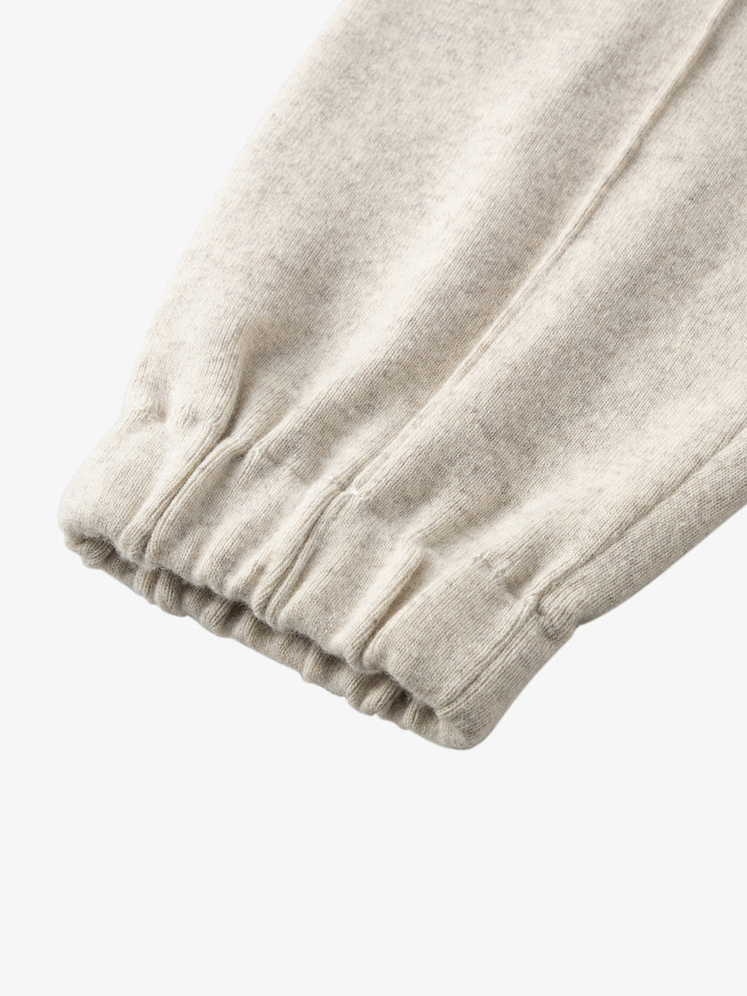 Knitted wool pants - Oatmeal color