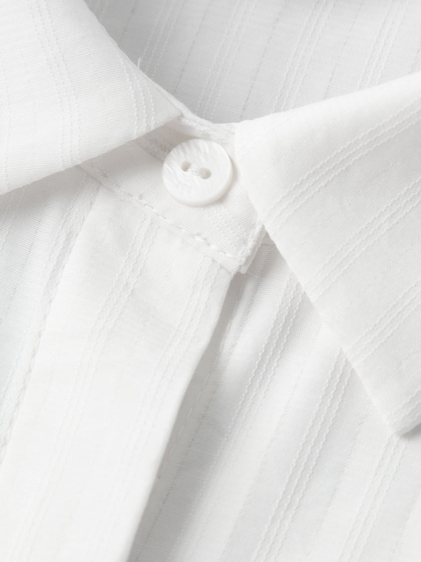 Chemise blanche manche 3/4