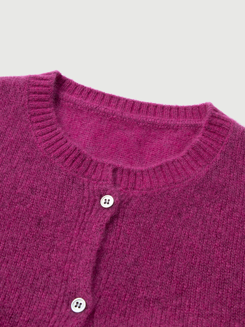 Silk-Cashmere Cardigan