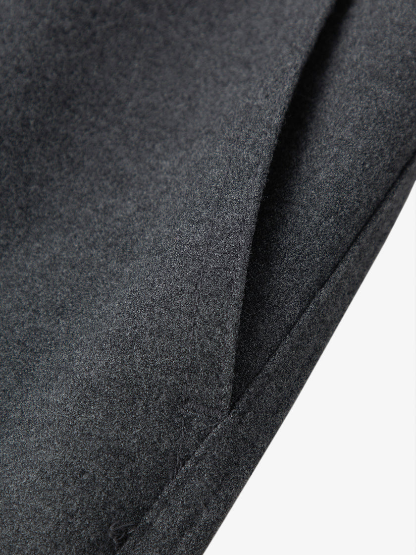 Dark gray wide leg pants