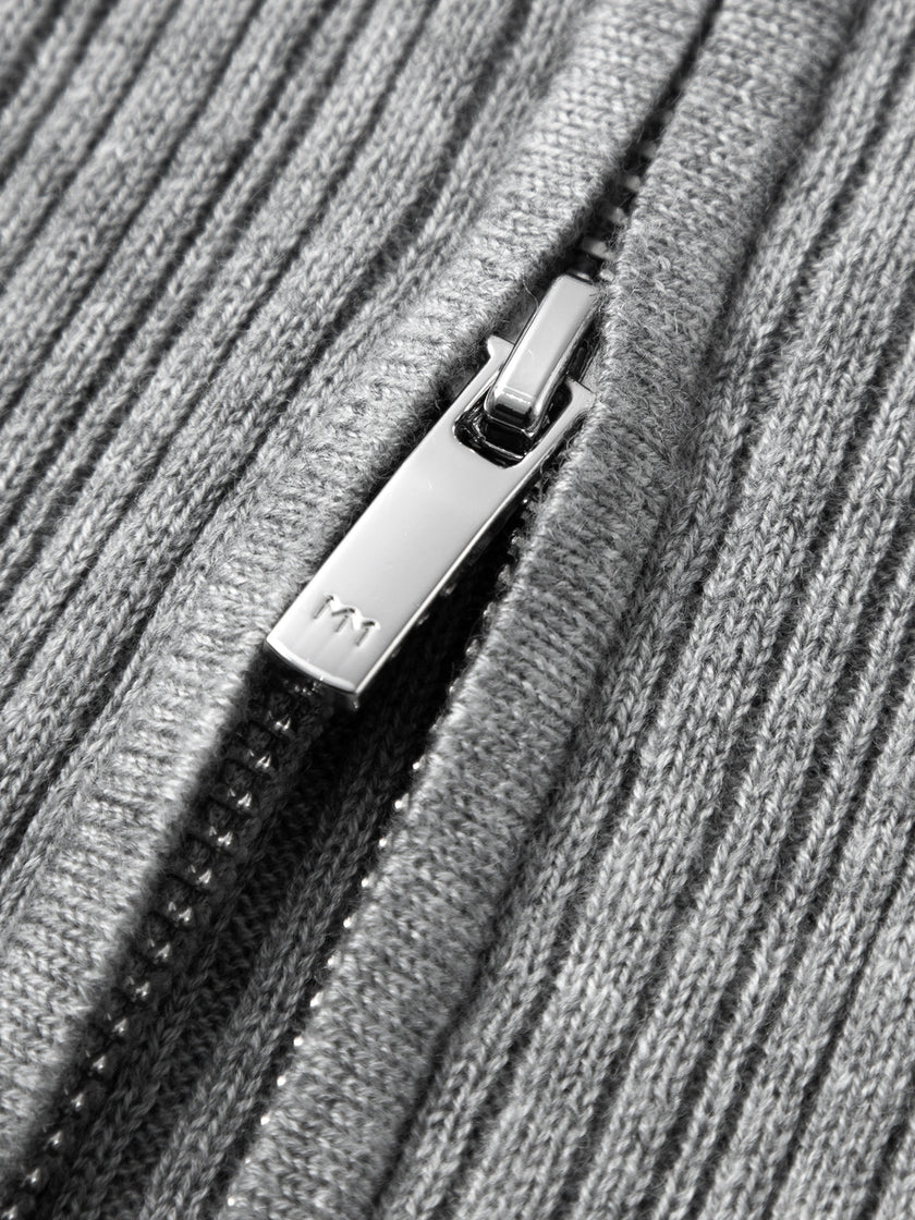 Knitted hoodie