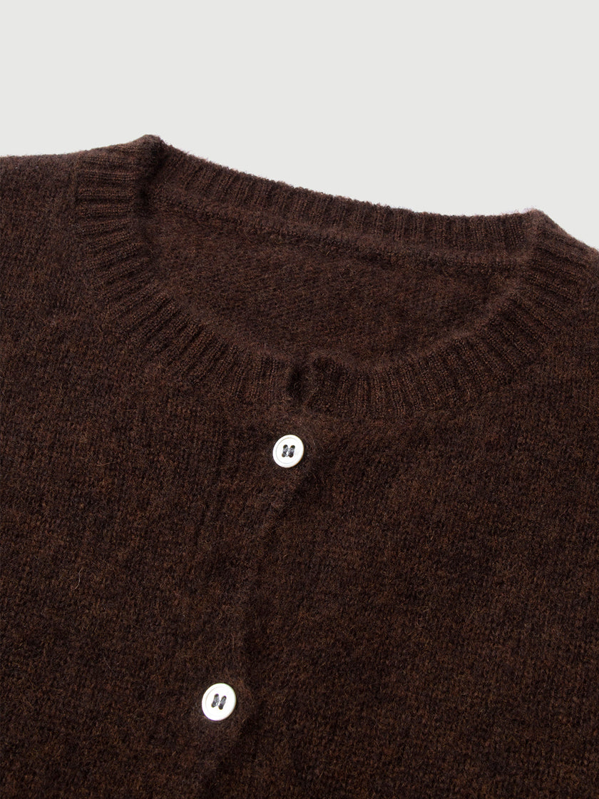 Silk-Cashmere Cardigan