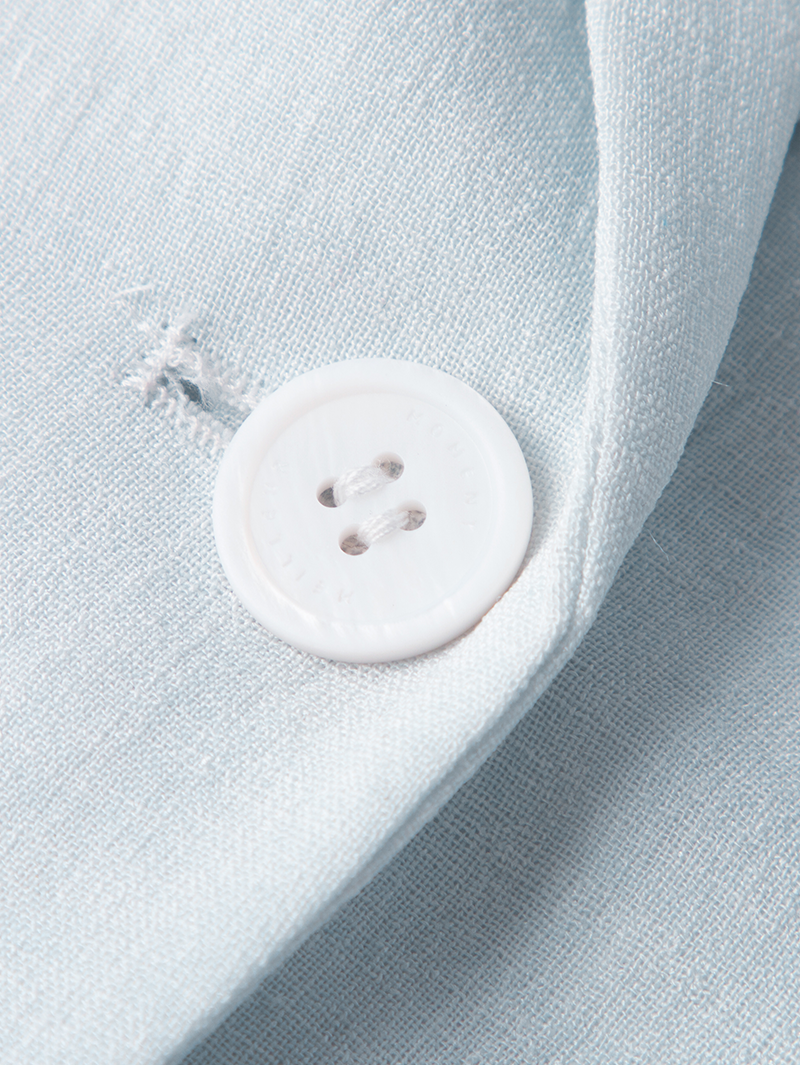 Short sleeve blazer, light blue