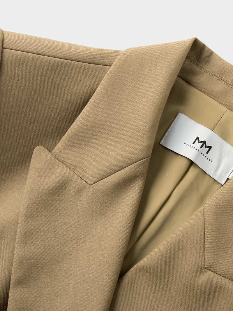 Brown blazer