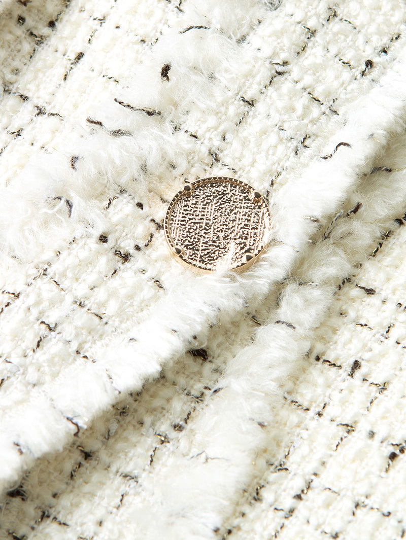 Long tweed jacket