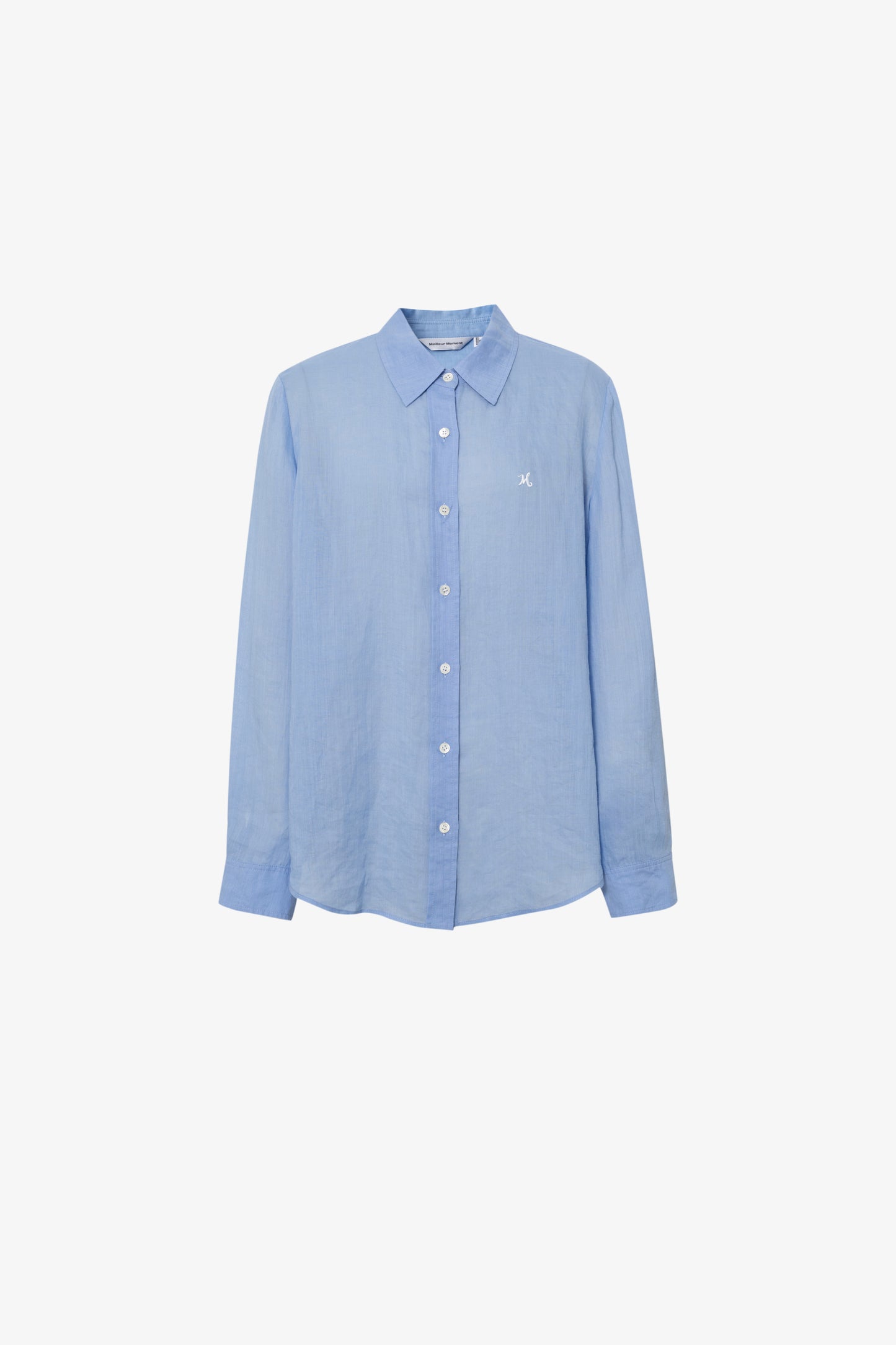Lightweight Ramie Button-Up Shirt