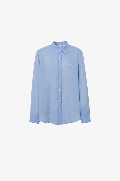 Charger l'image 1 dans la galerie. Lightweight Ramie Button-Up Shirt
