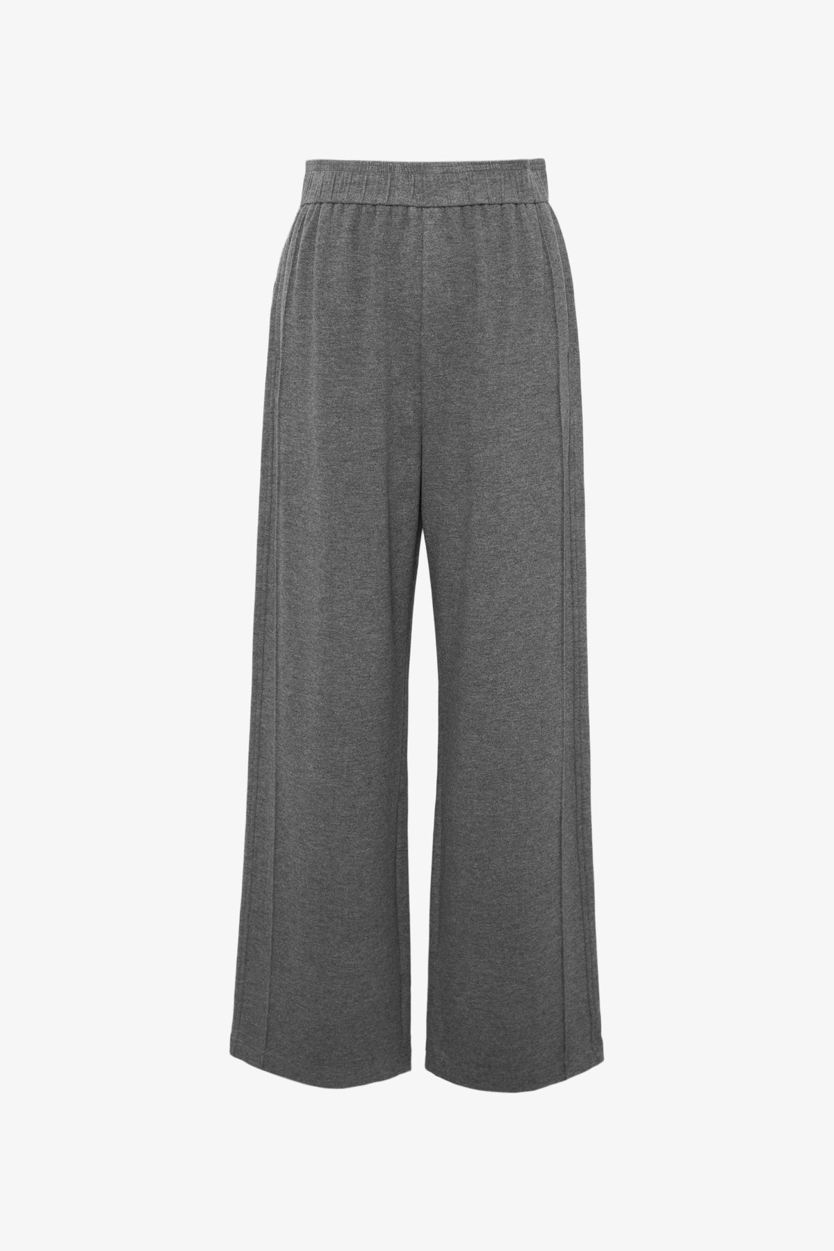Relaxed Wide-Leg Knit Pants