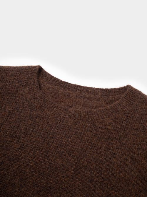 Load image 1 in gallery view. Lightweight Cashmere-Silk Short-Sleeve Sweater