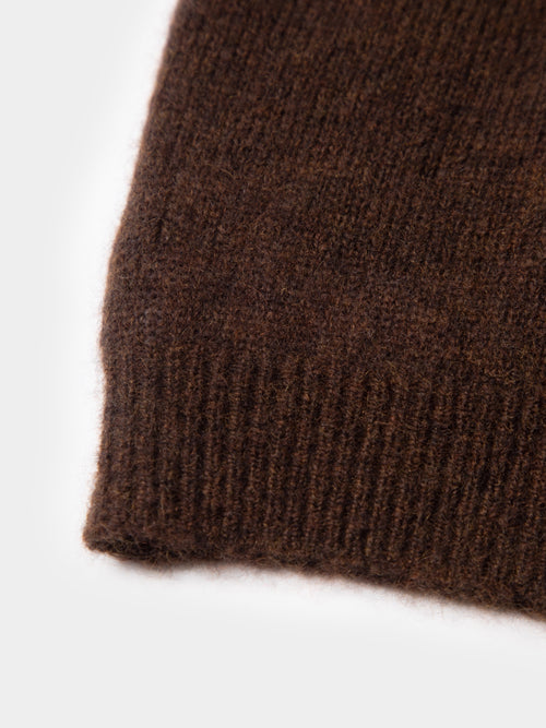 Load image 1 in gallery view. Lightweight Cashmere-Silk Short-Sleeve Sweater