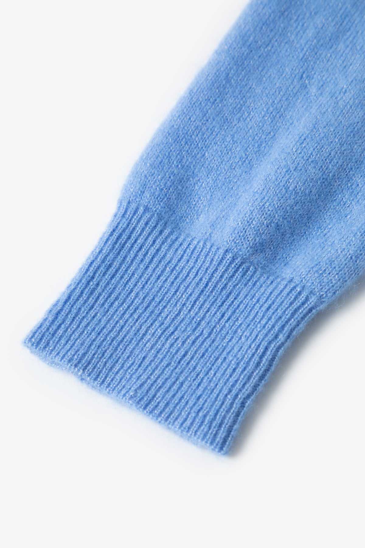 Refined Cashmere-Silk Crewneck Cardigan