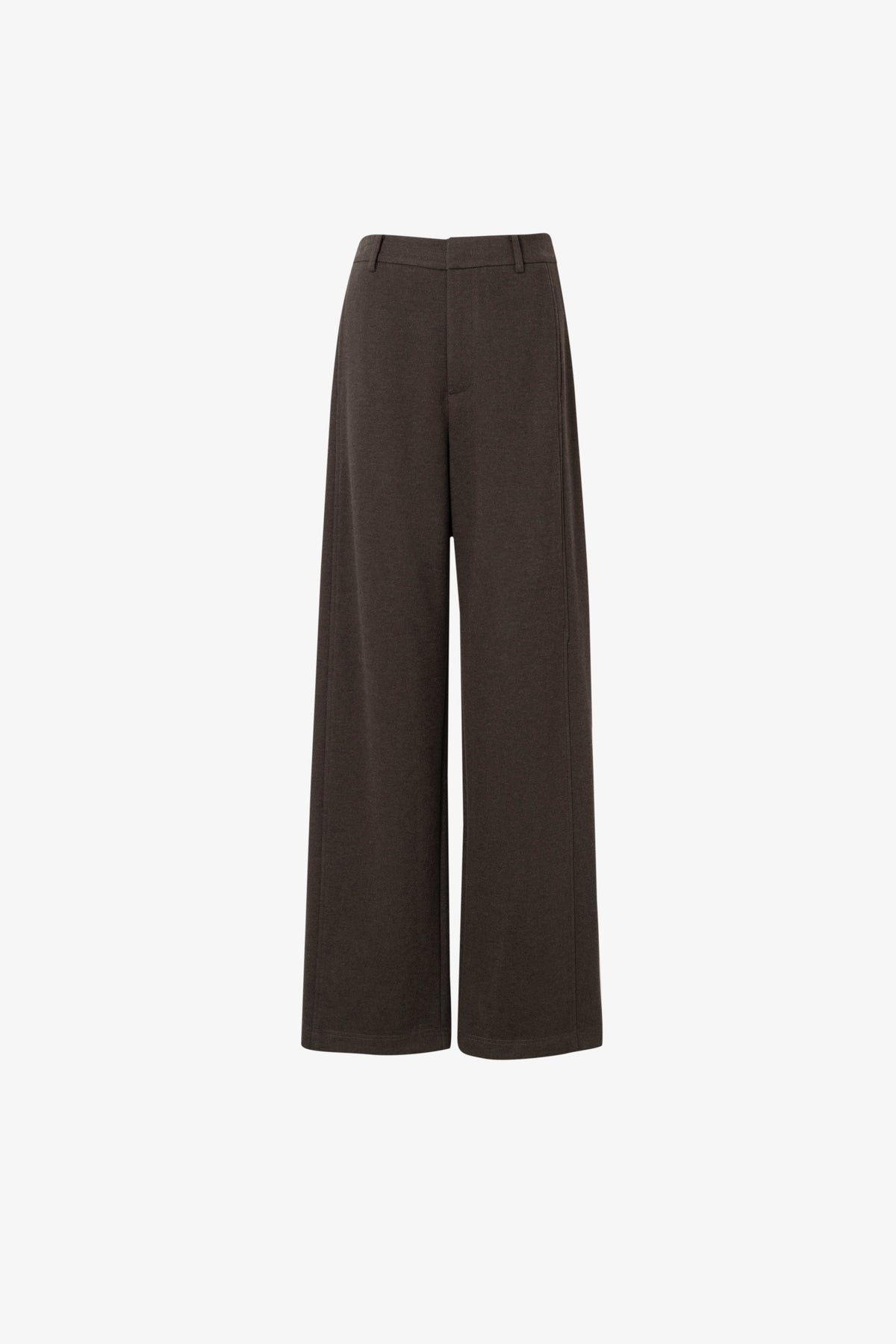 Relaxed Tailored Straight-Leg Pants