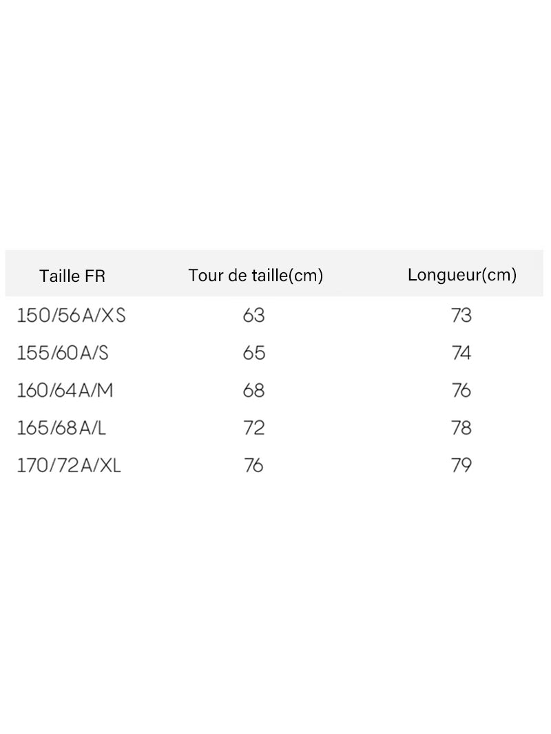 Women's Winter Dark Gray Straight Fit Elastic Waist Wool Skirt