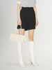 Women's Black A-Line Short Trousers