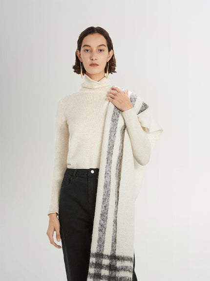 Cashmere turtleneck sweater